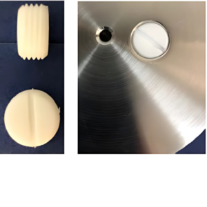 Secure Thread Port Protection with Remote Base Teflon Thread Port Plug