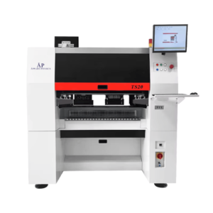 PCB Making LED DOB Assembly Production Line CHM LS08 Visual Mounter 8 Head Speed SMT Pick and Place Machine